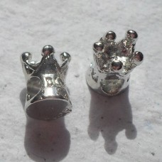 Pandora Style Crown Bead 