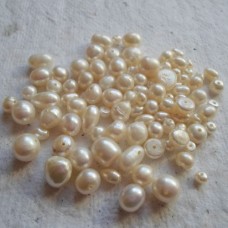 Fresh Water Pearls ~  Little mixed bags
