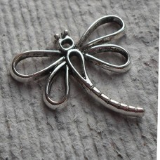 Antique Silver ~ Dragonfly