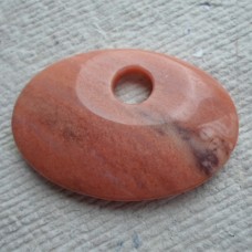 Pendant ~ Rhodochrosite Wide Oval