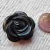 Pendant ~ Black Stone Flower