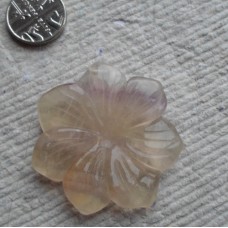 Pendant ~ Flower ~ Fluorite