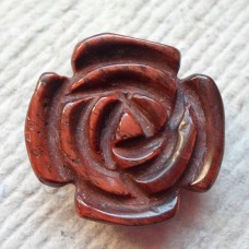 Pendant ~ Red Tigers Eye Flower