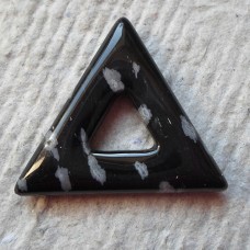 Pendant ~ Black Obsidian Triangle