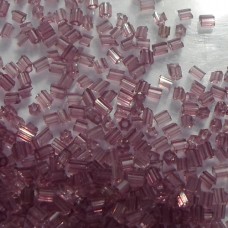 2 Cut Beads ~ Transparent ~ Grape