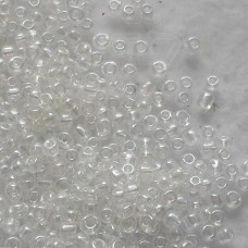 Seed Beads ~  Lustered ~ White