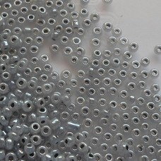 Seed Beads ~ Ceylon ~ Light Grey