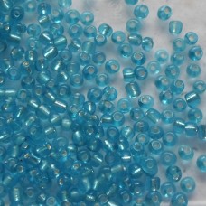 Seed Beads ~  Silver Lined ~ Aqua