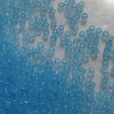 Seed Beads ~  Transparent ~ Aqua