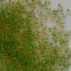 Seed Beads ~ Inside Colour ~ Green