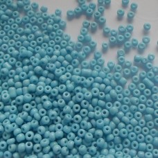 Seed Beads ~ Ceylon ~ Aqua