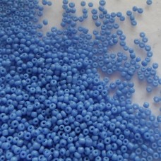 Seed Beads ~ Opaque ~  Blue