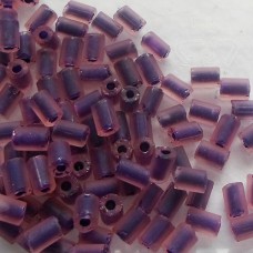 Tube Beads ~  Purple
