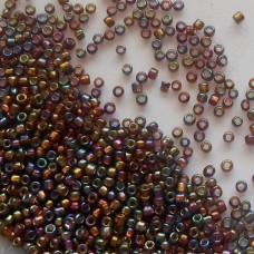 Seed Beads ~ Silver Lined ~ Multi Topaz