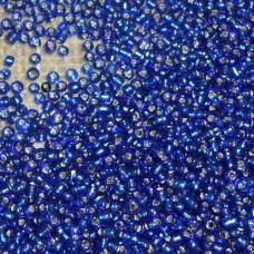 Seed Beads ~ Silver Lined ~ Royal Blue