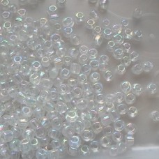 Seed Beads ~ Rainbow ~ White