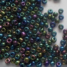 Seed Beads ~  Peacock Multi