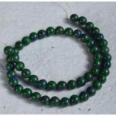 Azurite Round Beads