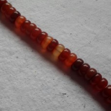 Carnelian Heshi Beads