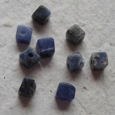 Sodalite Cube Beads