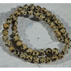 Round Beads ~ Dalmation Jasper