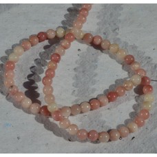 Pink Opal Round Beads