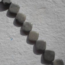 Zebra Jasper Rhombus Beads