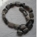 Grey Zebra Rectangle Beads