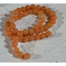 Red Aventurine Round Beads