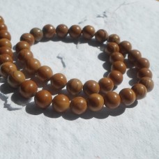 Wood Jasper Round Beads