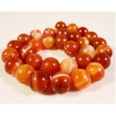 Banded Agate Round Beads