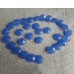 Blue Quartz Coin Beads