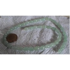 Green Aventurine Rice Beads