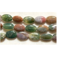 Indian Agate Oval Beads
