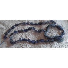 Iolite Oval Beads