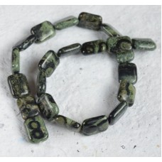 Kambaba Jasper Rectangle Beads