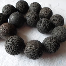 Lava Beads Round