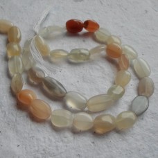 Multi Moonstone Oval Beads