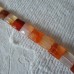 Red Sardonyx Square Beads