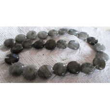 Labradorite Disc Beads