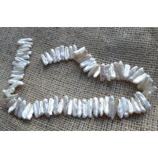 Fresh Water Pearls ~ Sticks White