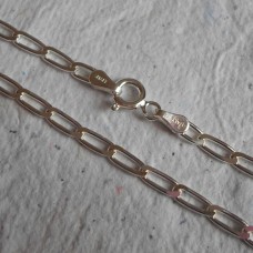 Sterling Silver ~ Curb Necklace