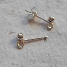 Sterling Silver ~ Ear Posts