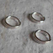 Sterling Silver ~ Split Rings