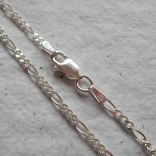 Sterling Silver ~ Figaro Necklace 