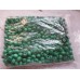 Pack of Green Wooden Beads 6mm