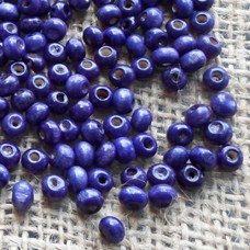 Wooden Beads ~ 5.5mm Round Beads