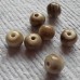 Ceramic ~ 8mm Round Bead 2 Colours, Green or Coffee Swirls  