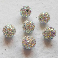Shamballa Beads ~ 8mm Various Colours