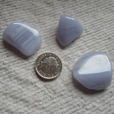 Tumble Stones ~ Blue Lace Agate